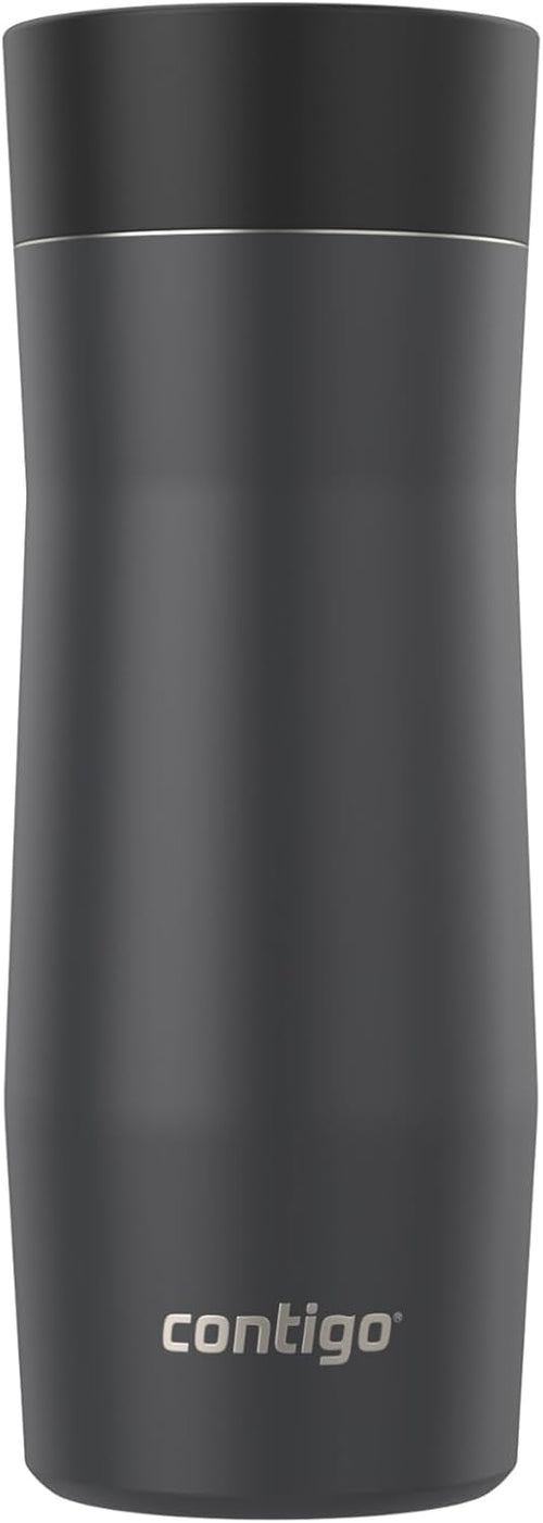 Contigo West Loop 3.0 Stainless Steel Insulated Travel Mug, Leak Proof with AutoSeal Lid, 16oz, Matte Black