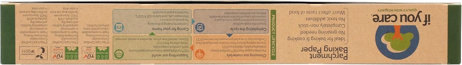 If You Care Parchment Baking Paper, 70 sq ft