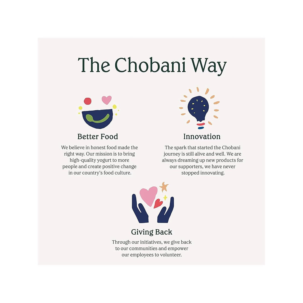 Chobani® Vanilla Blended Non-Fat Greek Yogurt 32oz
