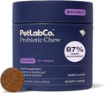 PetLab Co. Probiotics for Dogs, Support Gut Health, Occasional Diarrhea, Digestive Health & Seasonal Allergies - Pork Flavor - 30 Soft Chews - Packaging May Vary