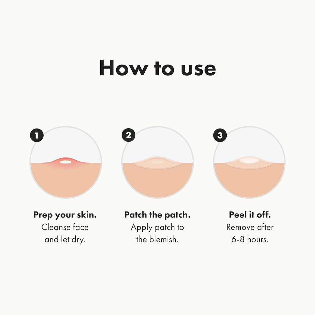 Mighty Patch Original patch from Hero Cosmetics – The #1 Hydrocolloid Acne Pimple Patch for Shrinking Zits and Whiteheads in 1 use; Nighttime Spot Stickers for Face and Skin (72 Count)