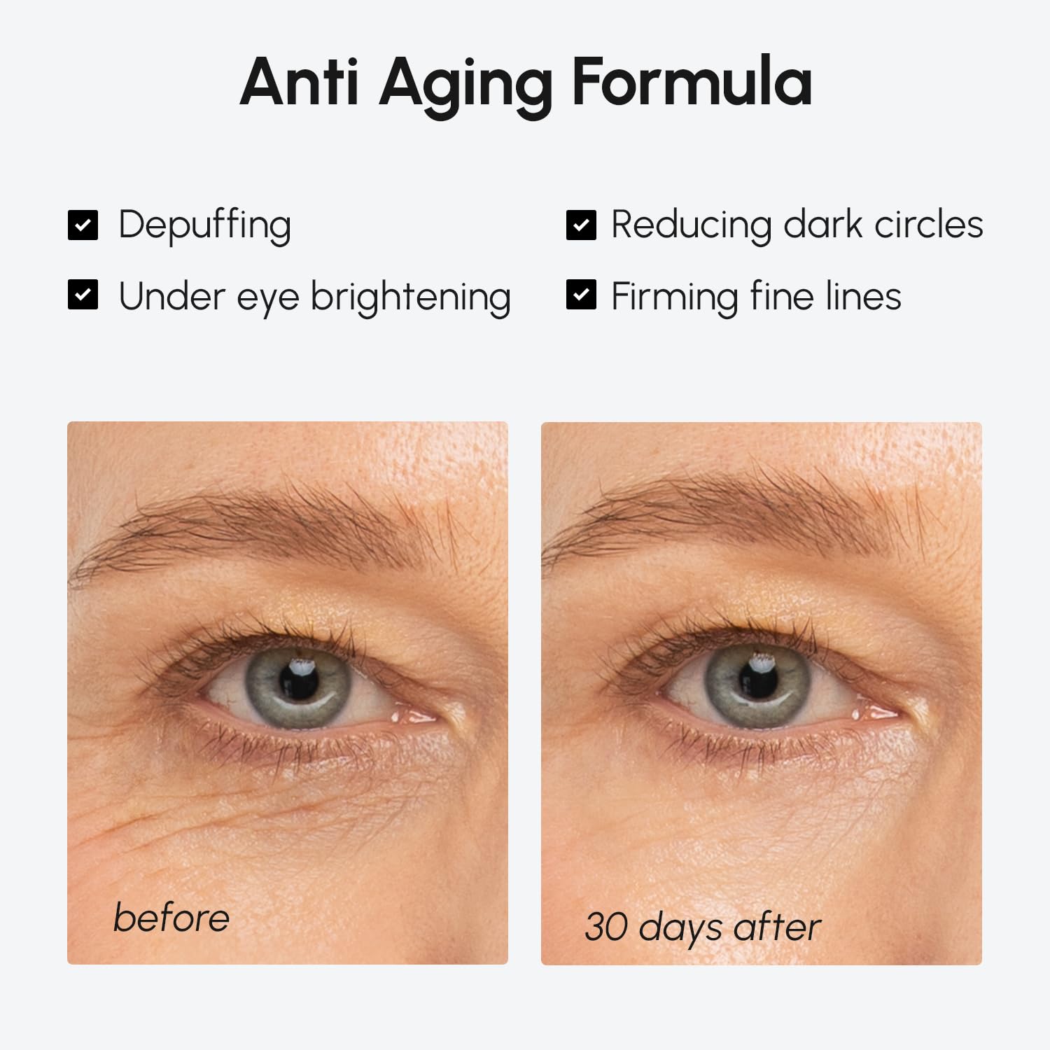 MAREE Under Eye Balm Stick Hydrating – Retinol Caffeine Under Eye Brightener Stick for Older Women – Collagen Undereye Cream for Dark Circles & Wrinkles – Skin Care Treatment Moisturizer