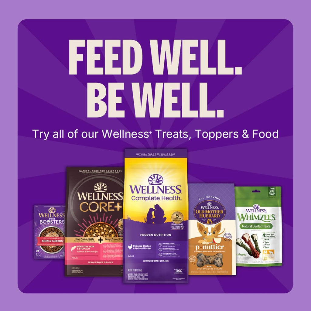 Wellness Puppy Treats, Natural, Training Treat, Grain Free, Soft Lamb & Salmon (8 Ounce Bag)