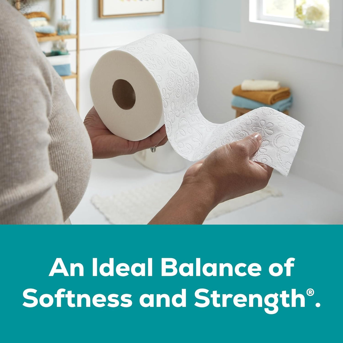 Angel Soft Toilet Paper, 18 Mega Rolls = 72 Regular Rolls, Soft and Strong Toilet Tissue