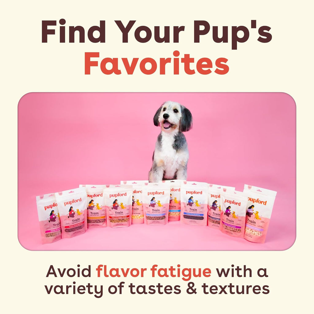 Pupford Freeze Dried Training Treats for Dogs & Puppies, 475+ Three Ingredient Bites (Beef Liver, 4 oz)