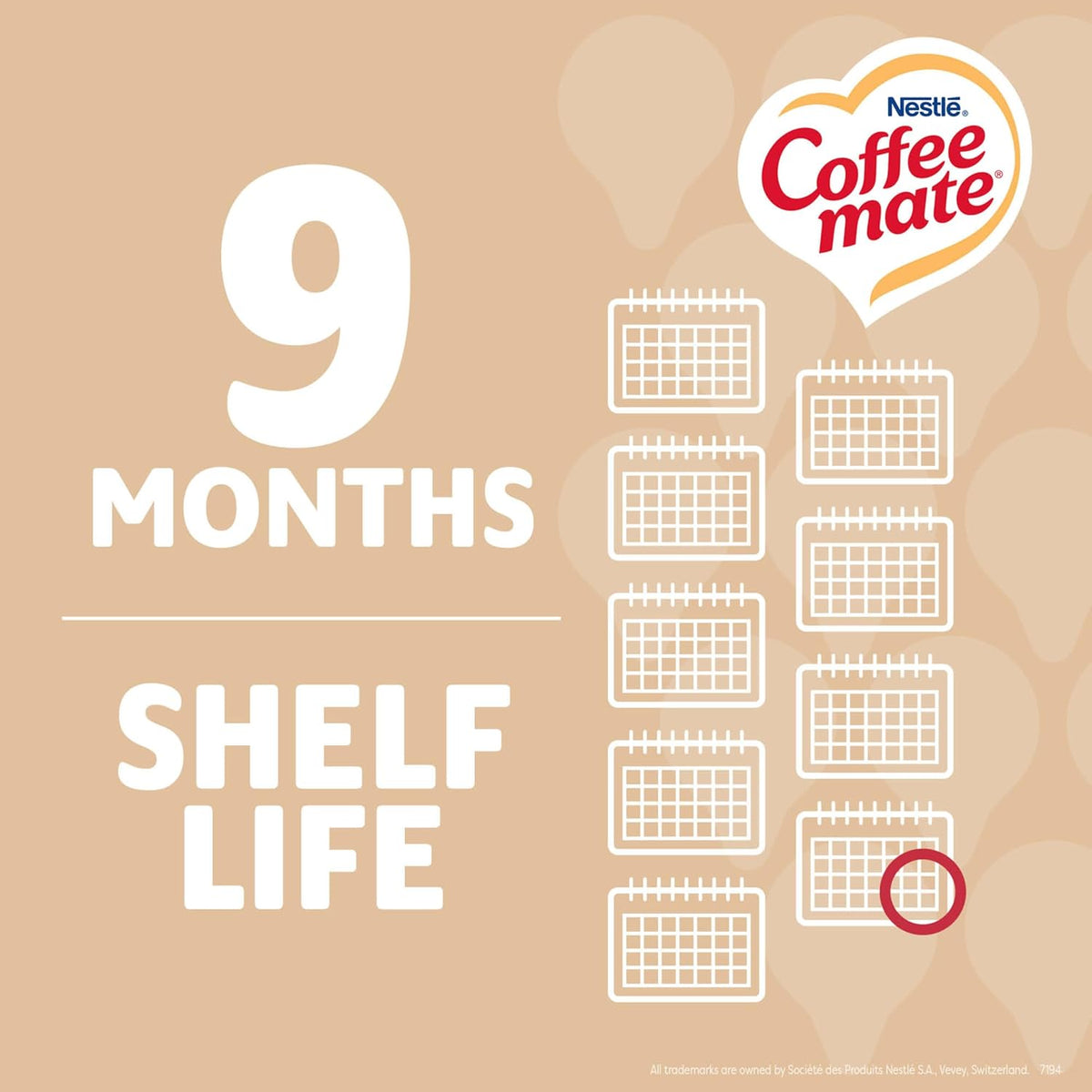 Nestle Coffee mate Coffee Creamer, Original, Liquid Creamer Singles, Non Dairy, No Refrigeration, 0.375 fl oz Tubs (Pack of 180)
