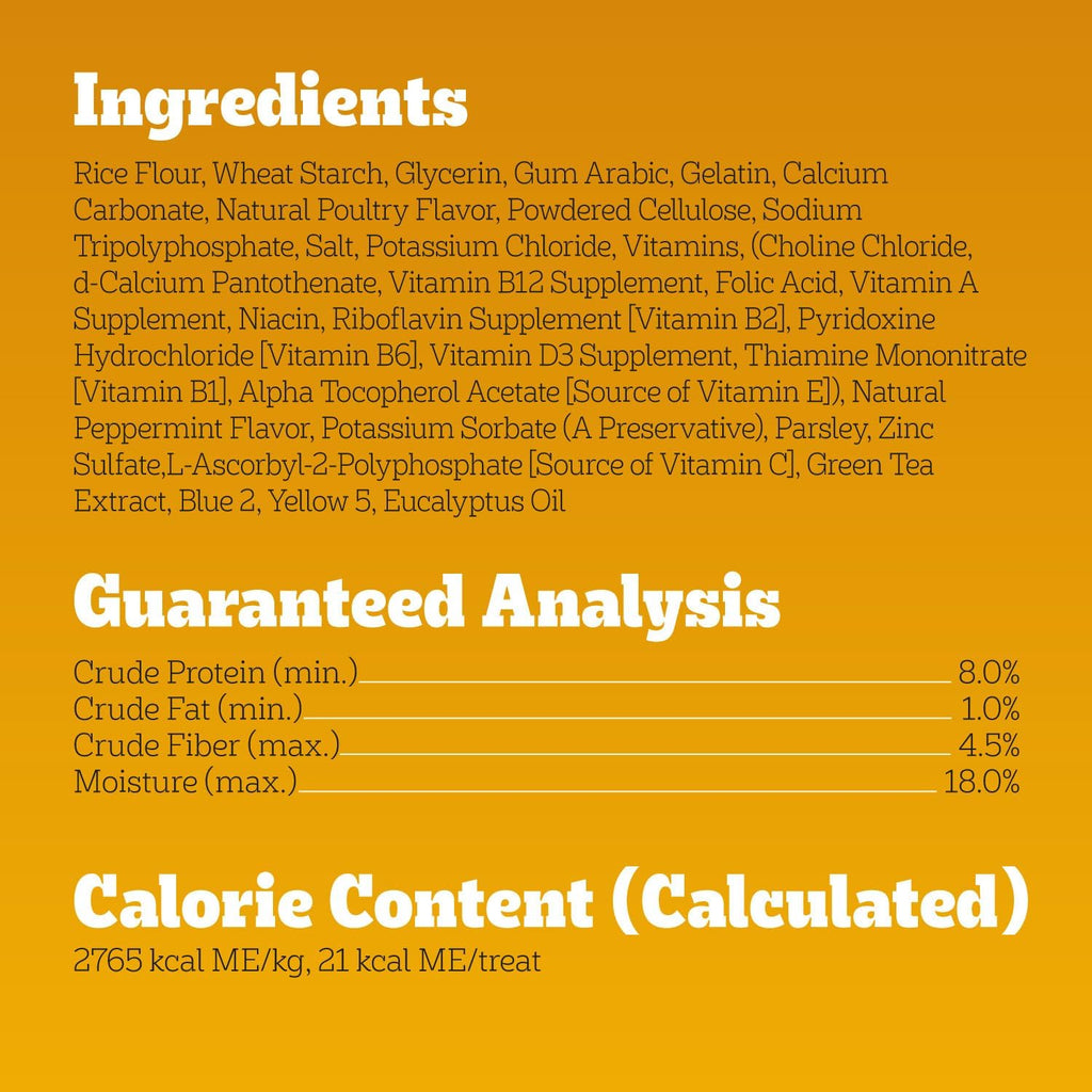 Pedigree Dentastix Dental Chews for Dogs, Small and Toy Breed Dog Treats, Fresh Flavor, 1.54 lb. Bag (102 Treats Total)