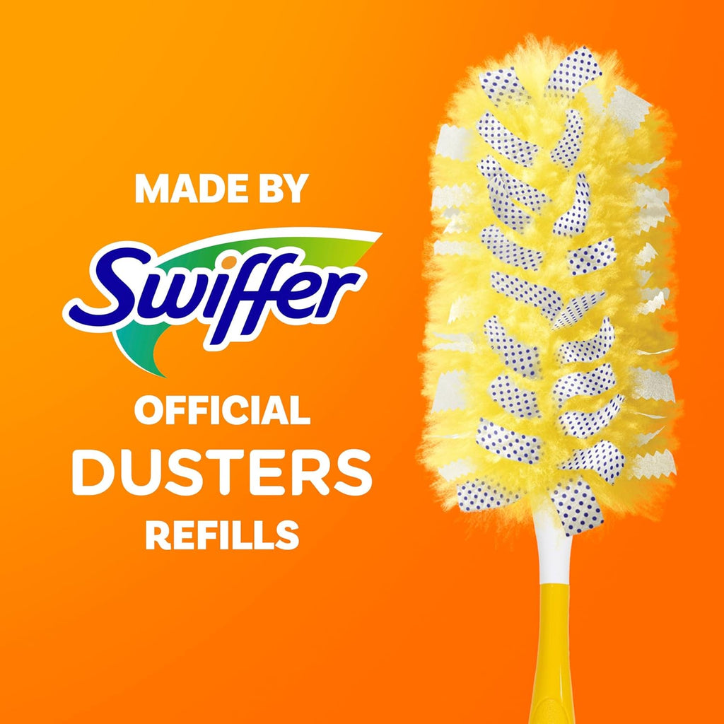 Swiffer Dusters Heavy Duty Multi-Surface Duster Refills for Cleaning, Unscented, 11 Count