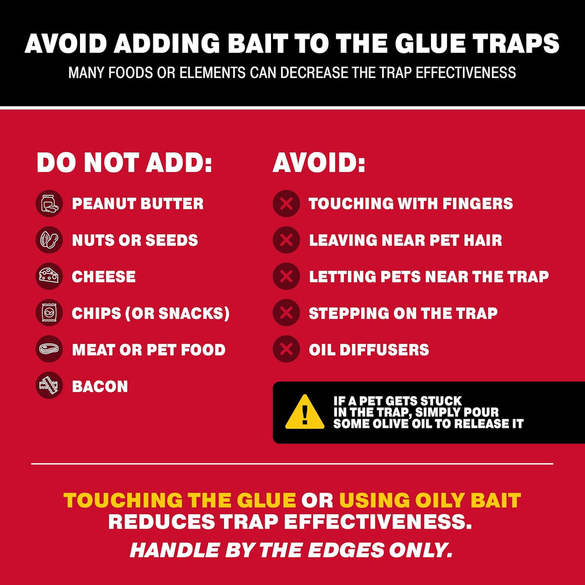 Catchmaster Max-Catch Mouse & Insect Glue Trap 36pk, Mouse Traps Indoor for Home, Sticky Pest Control Adhesive Tray for Catching Bugs, Bulk Classic Glue Boards