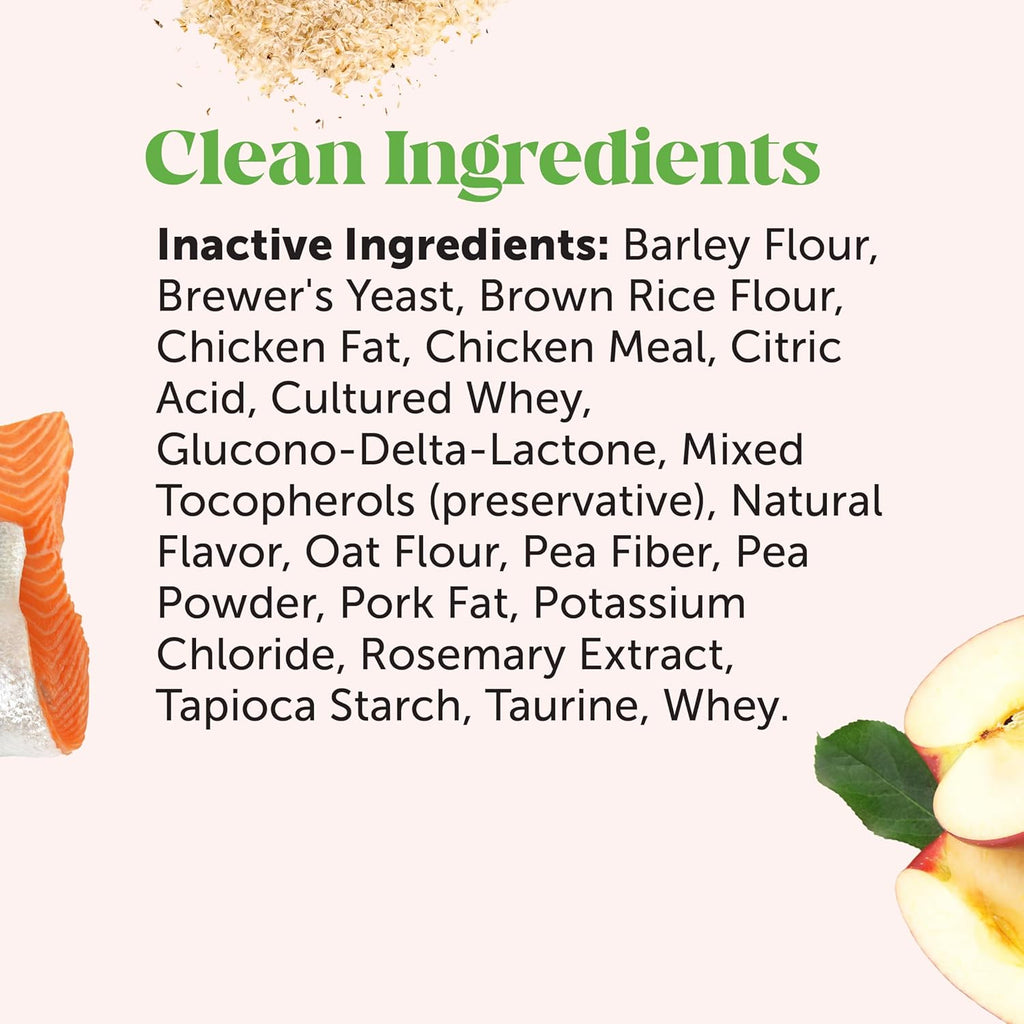 Cat Hairball Support Crunchy & Creamy Chews, Hairball Remedy Treats, Cat Furball Treatment, Supports Skin & Coat, Vitamins for Digestion, Chicken (30-Day Supply)