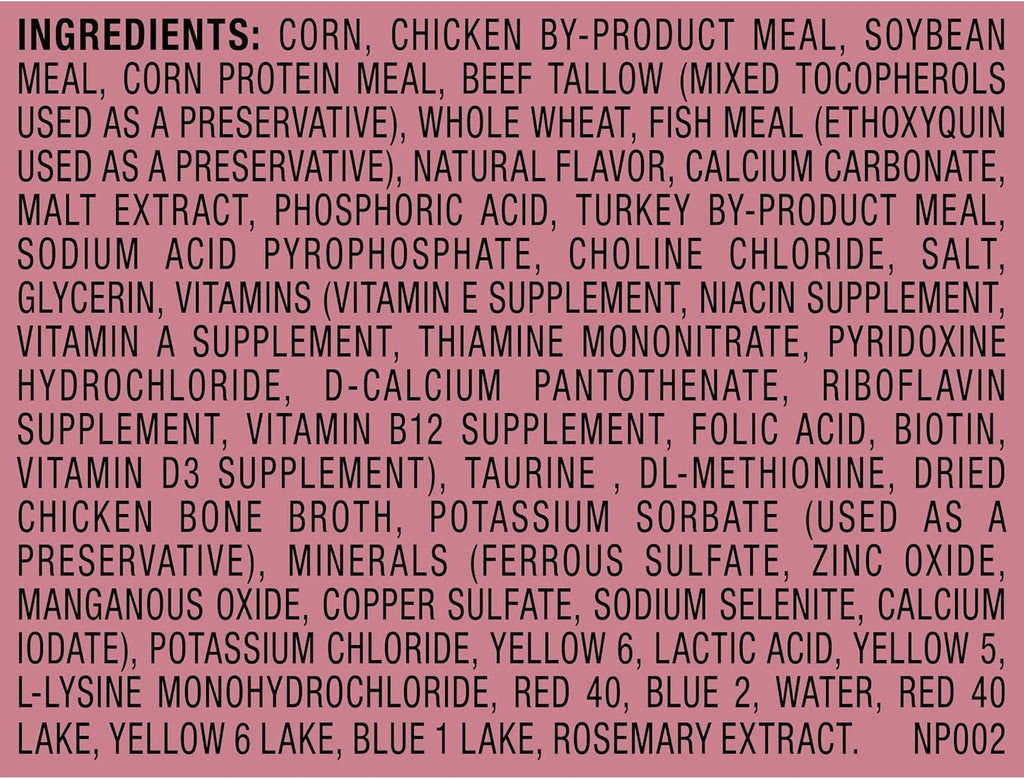 Meow Mix Gravy Bursts, Savory Chicken Flavor Mix, Gravy Filled Dry Cat Food, 3 lb. Bag