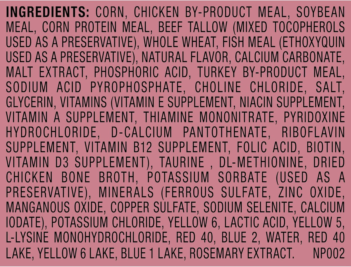 Meow Mix Gravy Bursts, Savory Chicken Flavor Mix, Gravy Filled Dry Cat Food, 3 lb. Bag