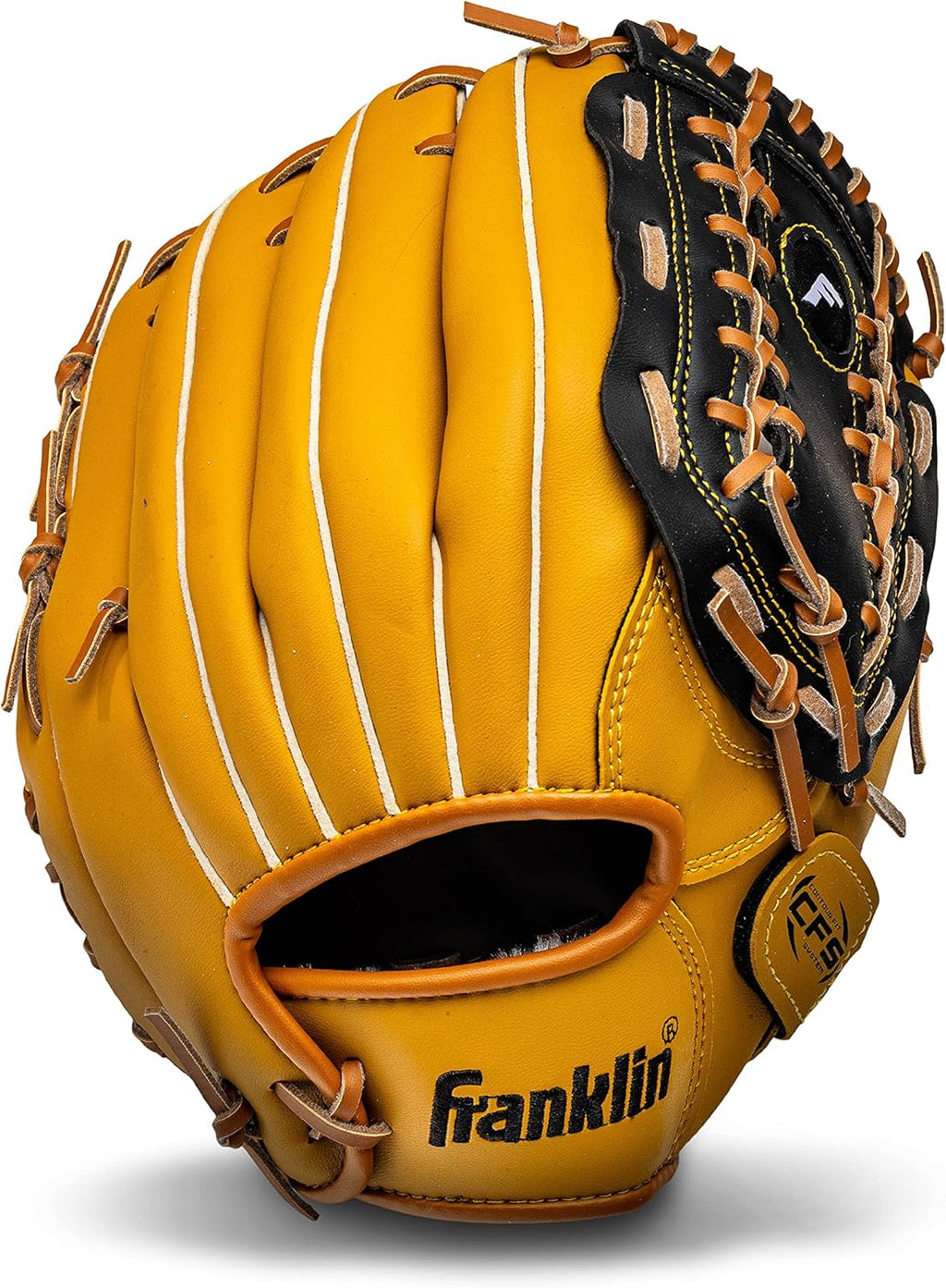 Franklin Sports Field Master Baseball + Softball Glove - Field Master Adult + Youth Baseball + Softball Mitt - Men's + Women's Gloves - Right Hand Throw